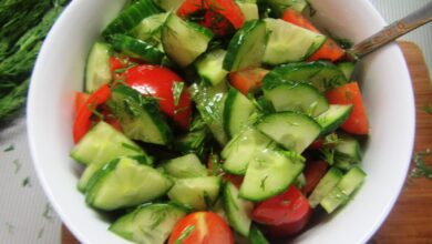 Photo of Рецепты здоровых салатов для похудения